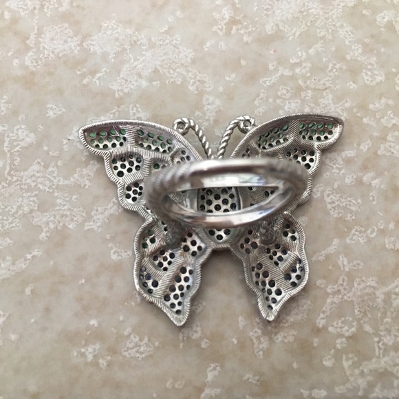 Judith Ripka Cocktail Ring-blue - Picture 6 of 6